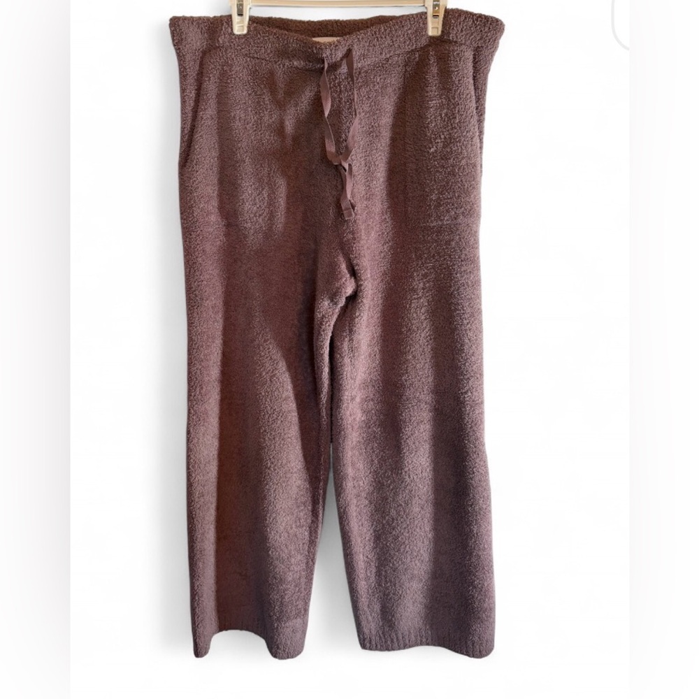Softies Marshmallow Rib Mock Neck with Long Pant Driftwood XL - Picture 7 of 9